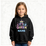 Little Queen Hoodie – mit deinem Namen