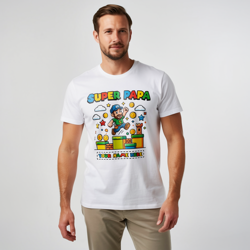 Super Papa – mit deinem Namen